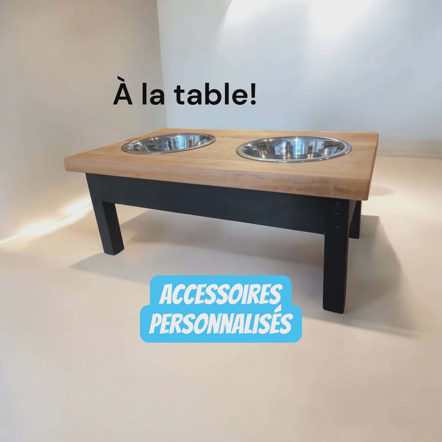 station d'alimentation pour chien