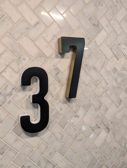 Chiffre d'adresse polyéthylène hd hauteur 9,5 pouces