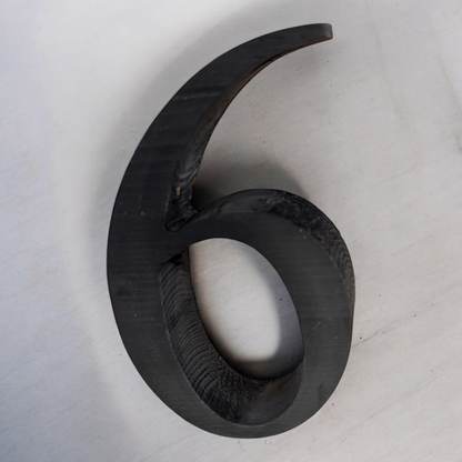 chiffre d'adresse en bois