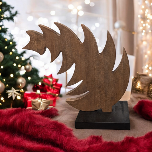 Décoration de noël en bois